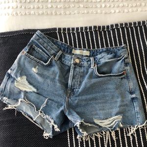 Topshop Demin Shorts